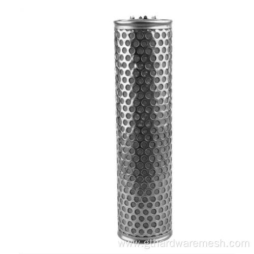 Stainless Steel Perforating Porous Metal Filter Mesh Tube